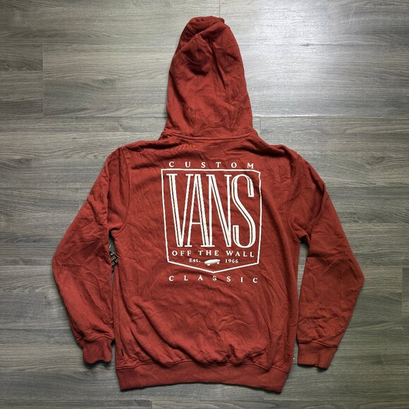 Vans Other - *NEW Vans Men's Custom Tall Hoodie - Burnt Henna